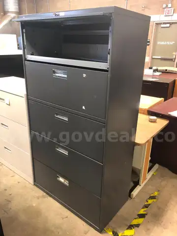 Five Drawer Lateral File Cabinet