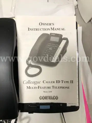 9 older style telephones