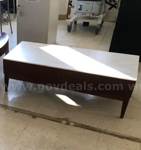 White Top Coffee Table