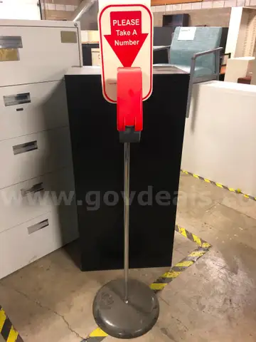 Take a Number Dispenser