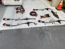 Large lot of old fire equipment