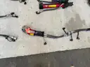 Large lot of old fire equipment