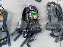 Large lot of old fire equipment
