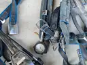 Large lot of old fire equipment