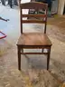 14 Dark Wooden Chair
