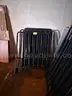 12 Black Metal Guard Rails - Metal Railing Gym Railing Side Rails