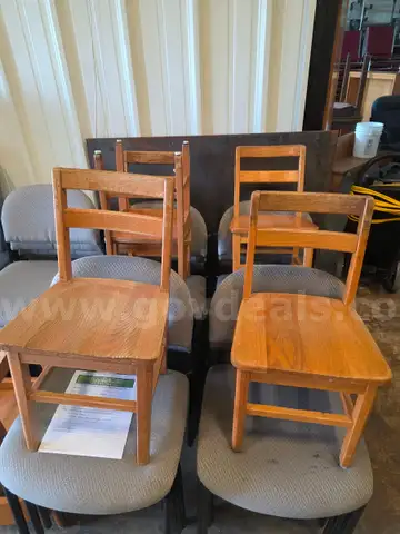 5 Preschool -  Kindergarten Chairs