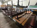 Twenty Misc 6ft x 2 1/2ft Wood Laminate Student Tables/Desks