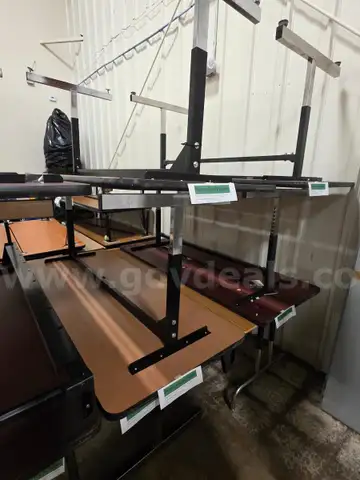 Twenty Misc 6ft x 2 1/2ft Wood Laminate Student Tables/Desks