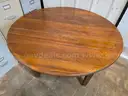Four foot Wooden Round Table