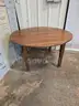 Four foot Wooden Round Table