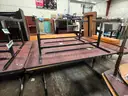 Ten Misc 6ft x 2 1/2ft Wood Laminate Student Tables/Desks