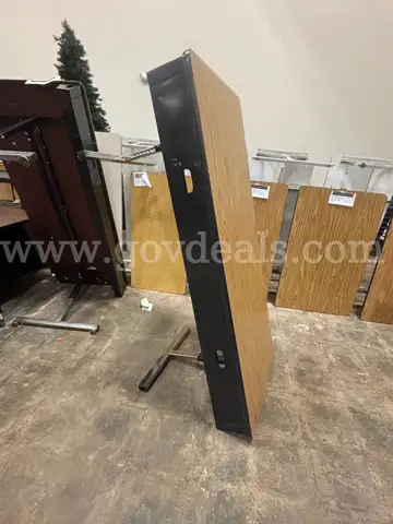 Three 6ft x 2 1/2ft Wood Laminate Student Tables/Desks