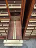 WOODEN INDEX FILING CABINETS