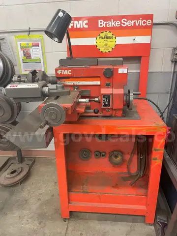 FMC Brake Lathe