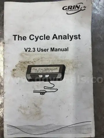 Cycle Analyst (1 only)