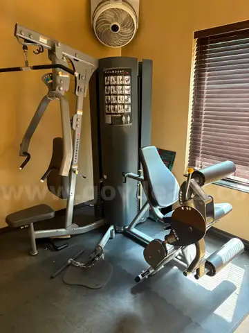 Weight bench and elliptical