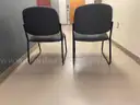 Two office chairs