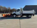 2014 International 7300 SFA 4x2 Single Axle Dump Truck with Snow Removal Equipment