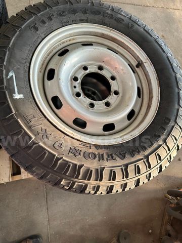 Set of 4 tires and rims