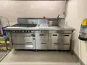 Garland Commercial 6 Burner Gas Range with Deep Fryer