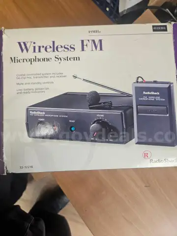 Wireless microphone system