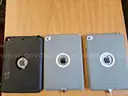 LOT of 3 Apple Ipads + Otterbox Cases