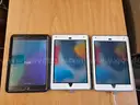 LOT of 3 Apple Ipads + Otterbox Cases