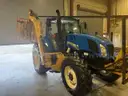 2016 New Holland Tractor TS6.110 4x4 with 22ft Diamond Boom Cutter