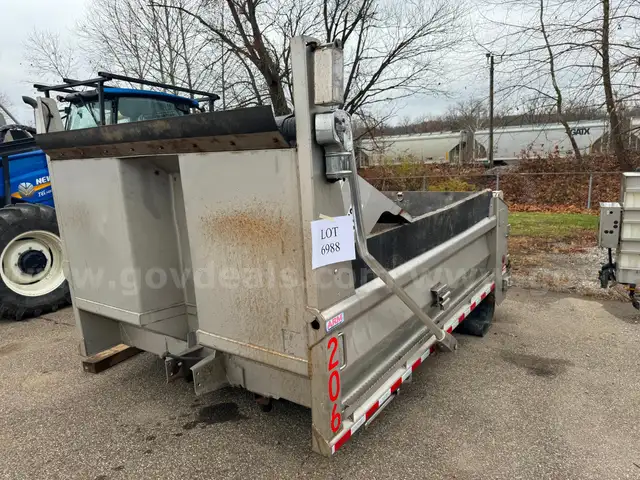 Stainless steel dump bed