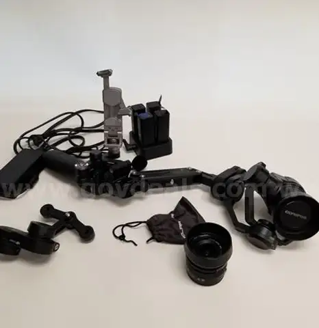 DJI Osmo OM160 4K -3 axis Gimbal Osmo Quad Charging System