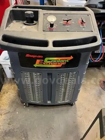 Snap-on Coolant Exchange Machine
