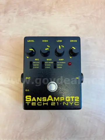Tech 21 SansAmps Tube Amp Emulation Pedals