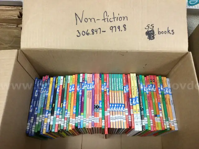 Elementary non-fiction library books