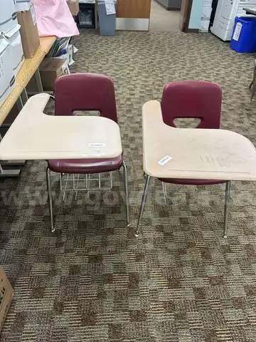 5 Used Student Desks- Must be picked up from Bridle Ridge Elementary