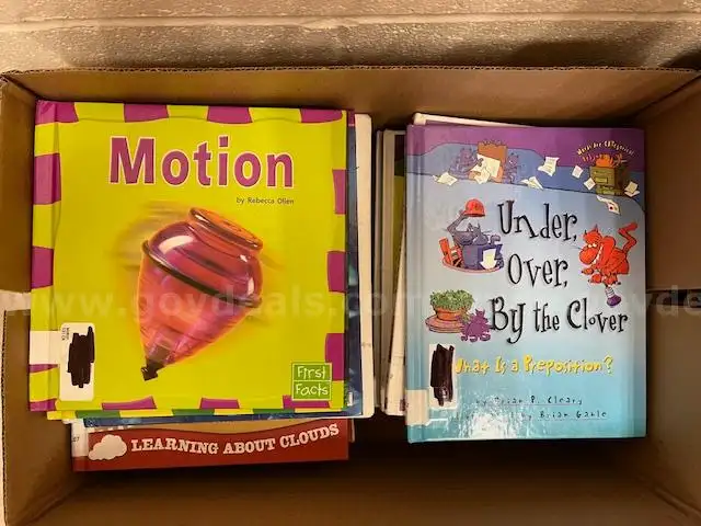 Library books