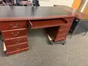 Office Desk with drawers and keyboard tray