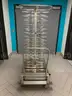 3 x 120 Plate Rack on wheels for Oven Use