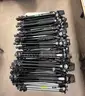 Lot of Manfrotto Tripods (most with tilt heads)