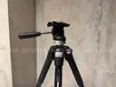 Lot of Manfrotto Tripods (most with tilt heads)