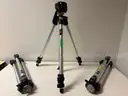 Lot of Manfrotto Tripods (most with tilt heads)