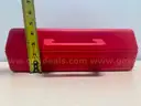 Lot of 11 Latching Storage Cases with Foam (Red Colour)