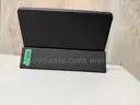 Lot of 7 Apple iPads and 5 iPad Cases - (2) Air, (5) iPad Air 2 and (3) Gray Leather Cases