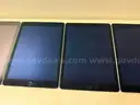 Lot of 7 Apple iPads and 5 iPad Cases - (2) Air, (5) iPad Air 2 and (3) Gray Leather Cases