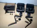 Lot of 2 GoPro Fusions and 1 Handheld Steady Gimbal (3 Axis) FeiyuTech G4