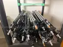 Lot of 87 Lighting Equipment (Stands, Umbrellas,  Softboxes, Reflectors, etc) (Brands such as Manfrotto and Westcott)