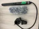 Professional Audio Recording Equipment Lot (104 items - Zoom recorders, Sony microphones, and more)