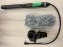Professional Audio Recording Equipment Lot (104 items - Zoom recorders, Sony microphones, and more)