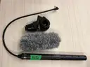 Professional Audio Recording Equipment Lot (104 items - Zoom recorders, Sony microphones, and more)