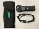Professional Audio Recording Equipment Lot (104 items - Zoom recorders, Sony microphones, and more)